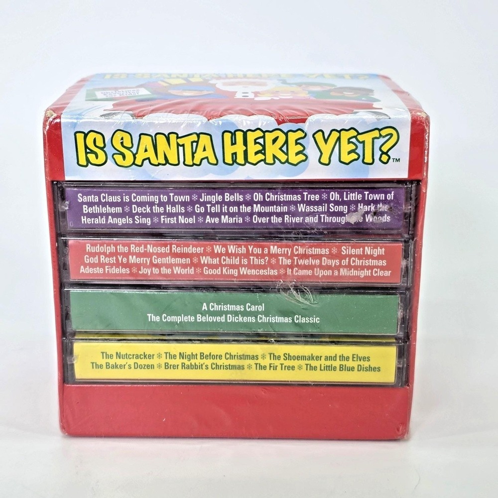 VTG 4 Sixty‎ Minute Cassette Tapes Kid's Christmas Is Santa Here Yet Sing a Long
